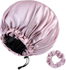 Custom 100% Mulberry Silk Unisex Sleeping Bonnet