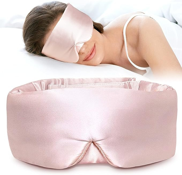 Custom 100% Mulberry Silk Eyemasks for sleep