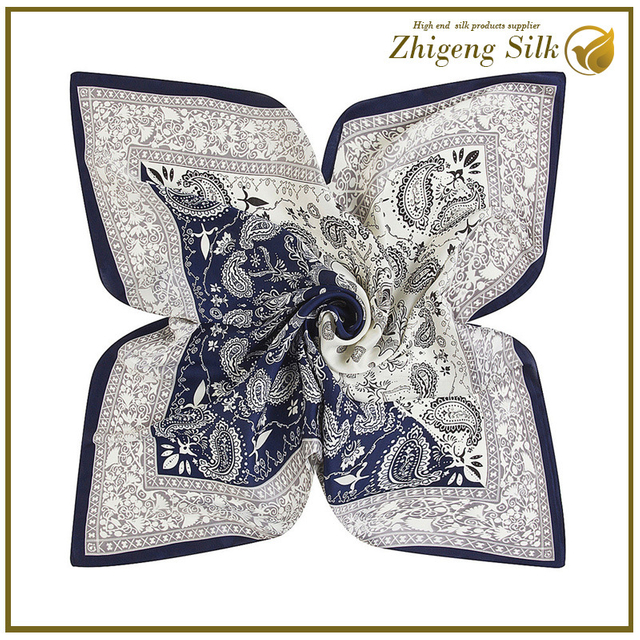 Bespoke Hand Rolled 100% Mulberry Silk Scarf for Lady