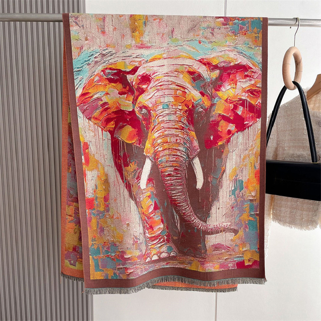 100% Mulberry Silk 6A Grade Fabric Silk Scarf for Lady