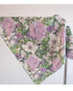Custom Made Garden Floral Style 100% Mulberry Silk Scarf