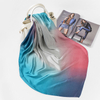 Factory Direct Sold Colorful Lady Silk Scarf with Customizable Logo