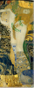 Long Silk Scarf Printed with Artist Klimt Oil Painting Patterns
