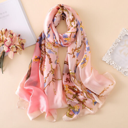 Large Silk Shawl Scarf for Ladies