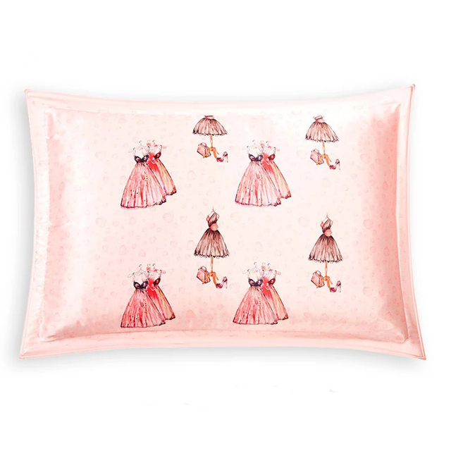 Custom Made Durable Silk Printed Pillowcase