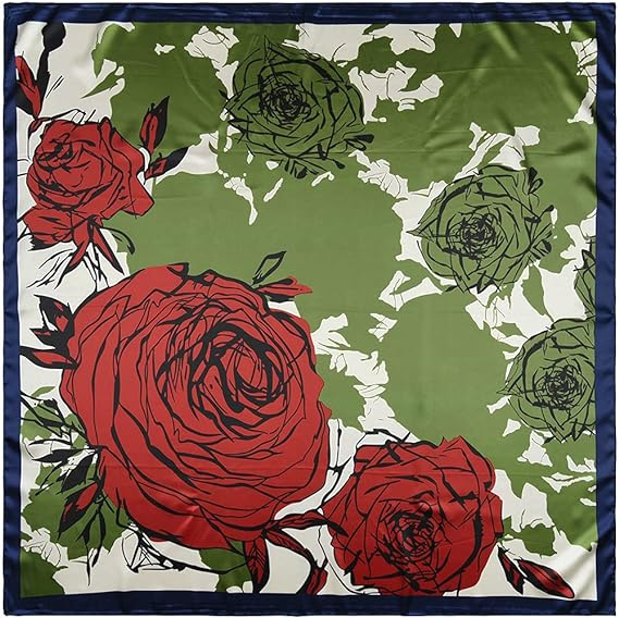 Custom 90x90cm Long Hijab 100% Pure Silk Scarf