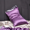 Custom Made Plain Color Silk Pillowcase with Logo