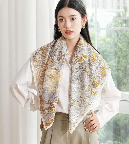Custom Silk-Cotton Scarves