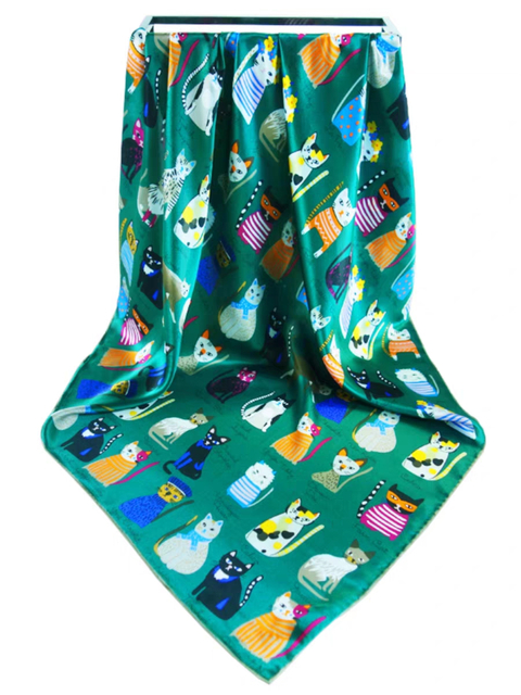 Custom 100% Mulberry Silk Large Size Shawl Scarf
