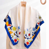 Wholesale High Quality Soft Silk Feeling Square Satin Scarfs for Women