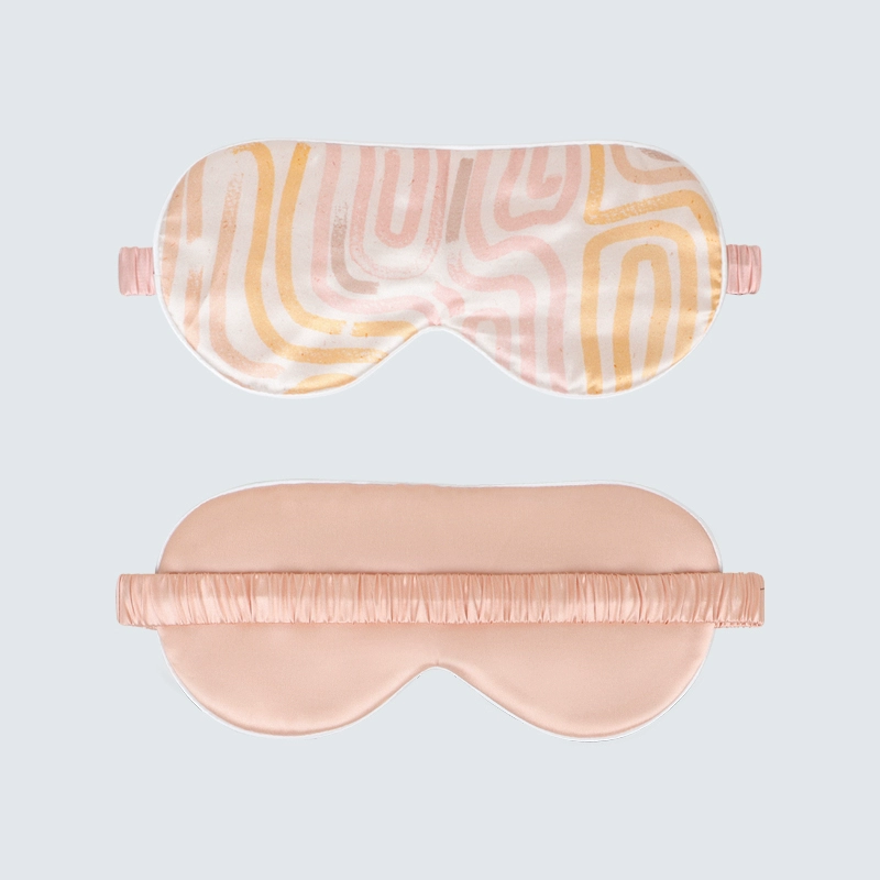 Cute Design Digital Printed Sumeer Silk Eyemask
