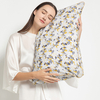 For Hair And Skin Protective Flower Print Mulberry Silk Pillowcase