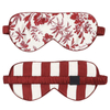 Bespoke Print Mulberry Silk Eye Mask for Travel