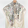 Luxurious Square Custom Made Pure Silk Hijab Scarfs Online