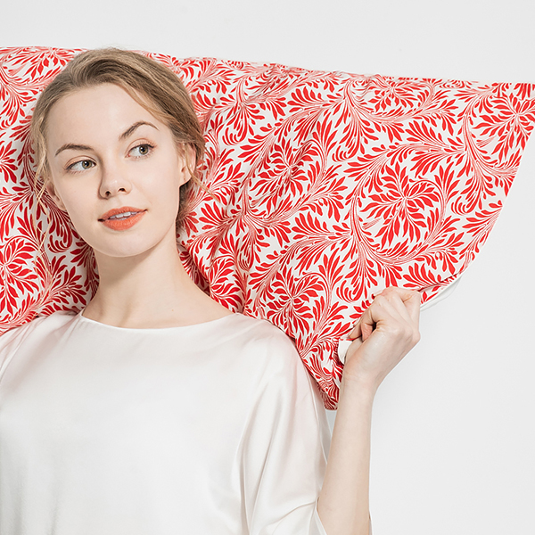 Custom-made Print Silk Pillowcase
